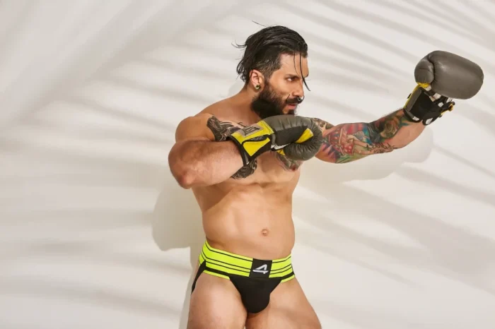 Intimszexshop - Szexshop | C4M - Rugby Jockstrap-NeonLime-M