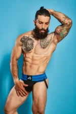 Intimszexshop - Szexshop | C4M - Rugby Jockstrap-ElectricBlue-M