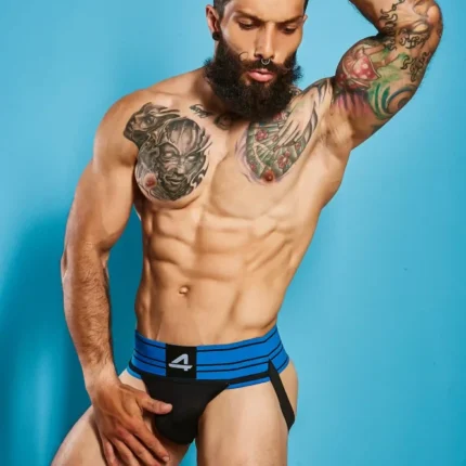 Intimszexshop - Szexshop | C4M - Rugby Jockstrap-ElectricBlue-M