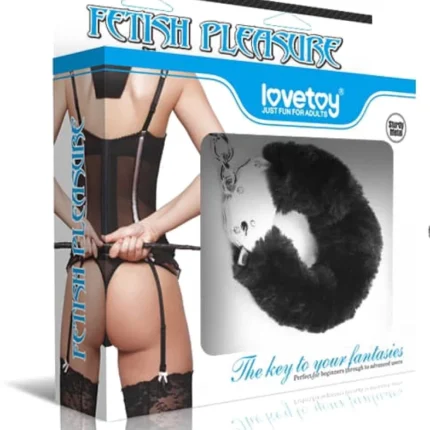 Intimszexshop - Szexshop | Fetish Pleasure Fluffy Hand Cuffs Black