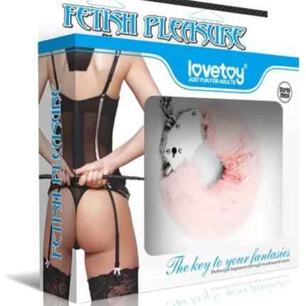 Intimszexshop - Szexshop | Fetish Pleasure Fluffy Hand Cuffs Pink