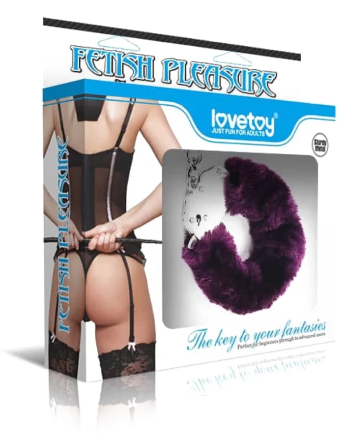 Intimszexshop - Szexshop | Fetish Pleasure Fluffy Hand Cuffs Purple