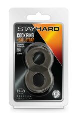 Intimszexshop - Szexshop | STAY HARD COCK RING AND BALL STRAP BLACK