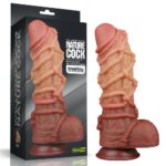 Intimszexshop - Szexshop | 10.5'' Dual layered Platinum Silicone Cock with Rope