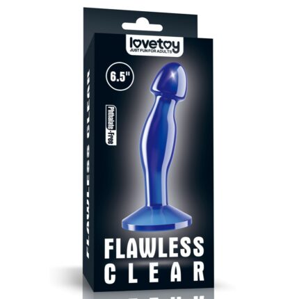 Intimszexshop - Szexshop | Flawless Clear Prostate Plug 6.5'' Blue