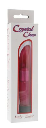 Intimszexshop - Szexshop | Lady Finger Vibrator Clear Pink