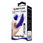 Intimszexshop - Szexshop | Pretty Love Delphini Honey Finger Blue