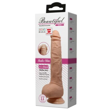 Intimszexshop - Szexshop | Beautiful Dick 11 " Vibrating Dildo