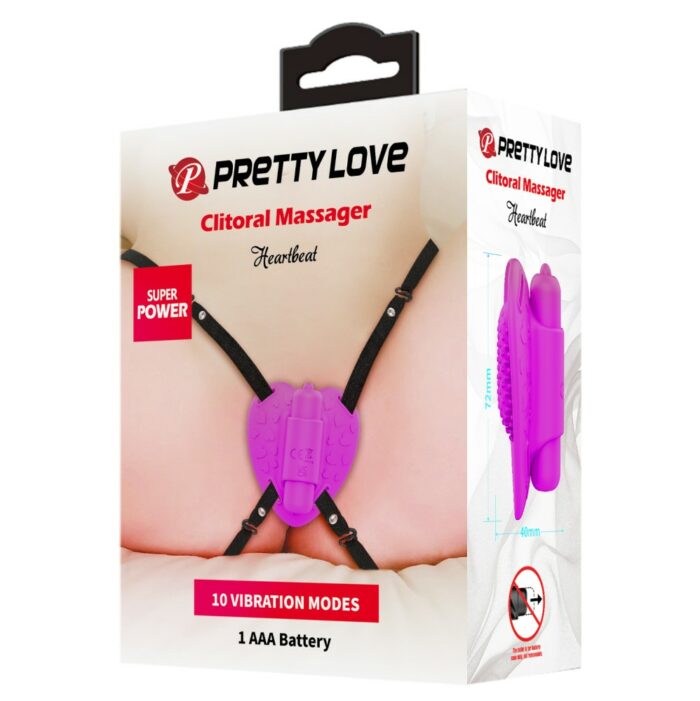 Intimszexshop - Szexshop | Pretty Love Heartbeat Clitoral Massager