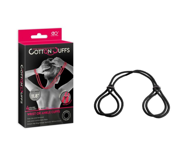 Intimszexshop - Szexshop | COTTON CUFFS BLACK