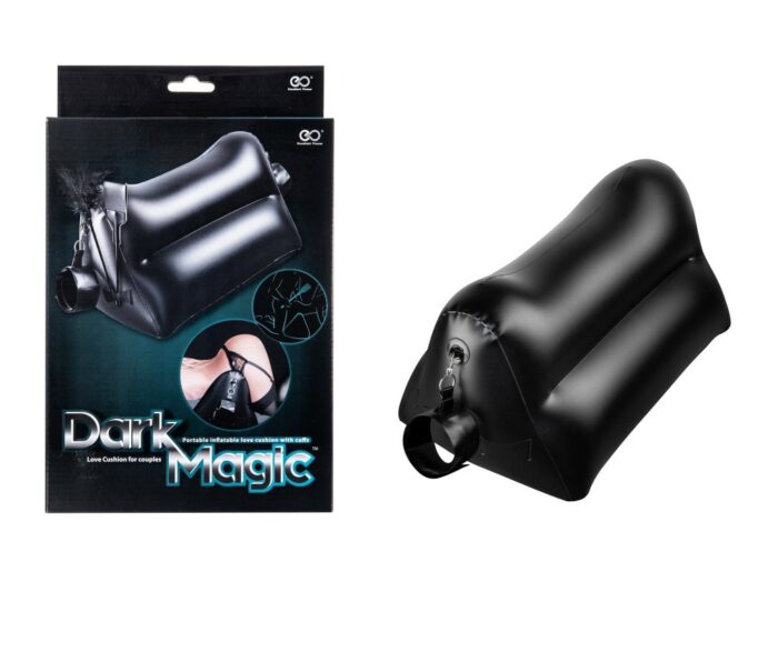 Intimszexshop - Szexshop | DARK MAGIC INFLATABLE LOVE CUSHION WITH CUFFS