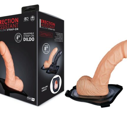 Intimszexshop - Szexshop | ERECTION ASSISTANT 8" HOLLOW STRAP-ON