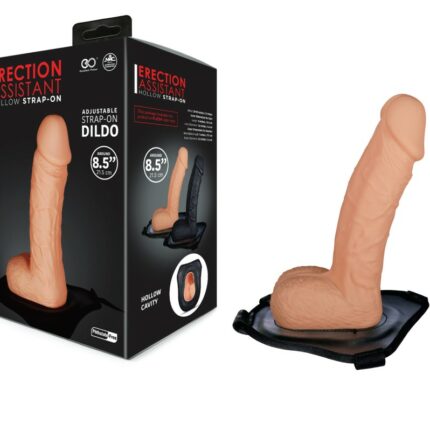 Intimszexshop - Szexshop | ERECTION ASSISTANT 8.5" HOLLOW STRAP-ON