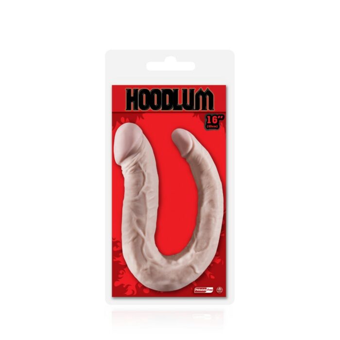 Intimszexshop - Szexshop | HOODLUM 16" U-SHAPED DONG FLESH