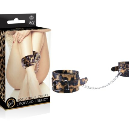 Intimszexshop - Szexshop | LEOPARD FRENZY ANKLE CUFFS