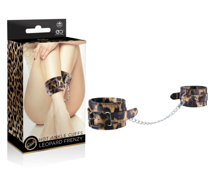 Intimszexshop - Szexshop | LEOPARD FRENZY ANKLE CUFFS