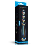 Intimszexshop - Szexshop | Twilight Gleam Glass Dildo- Rising Ripples