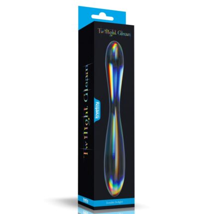 Intimszexshop - Szexshop | Twilight Gleam Glass Dildo- Double Delight