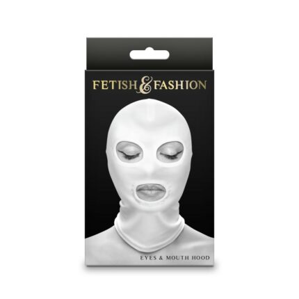 Intimszexshop - Szexshop | Fetish & Fashion - Eyes & Mouth Hood - White - Alternate Package