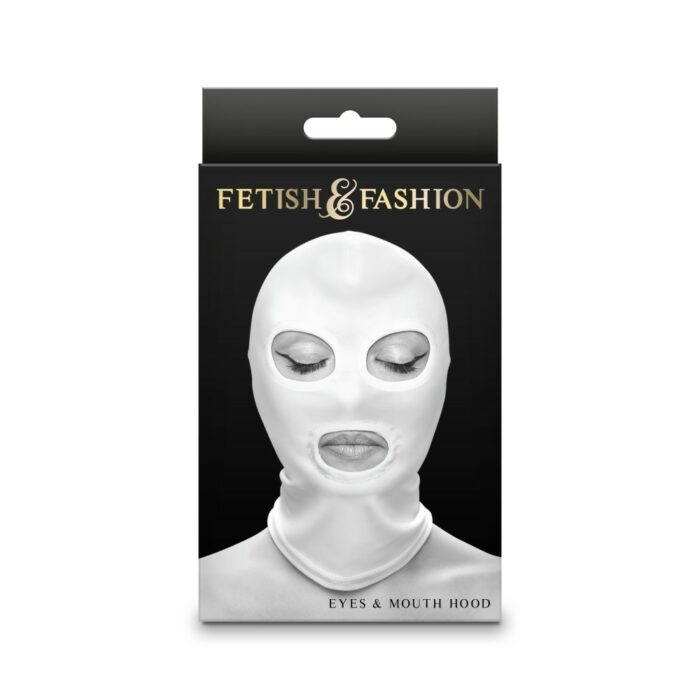 Intimszexshop - Szexshop | Fetish & Fashion - Eyes & Mouth Hood - White - Alternate Package