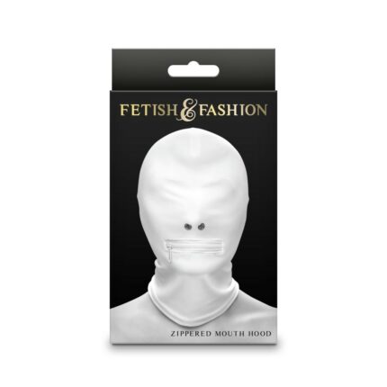 Intimszexshop - Szexshop | Fetish & Fashion - Zippered Mouth Hood - White - Alternate Package