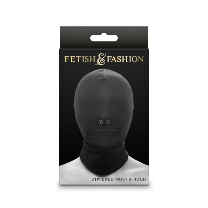 Intimszexshop - Szexshop | Fetish & Fashion - Zippered Mouth Hood - Black - Alternate Package