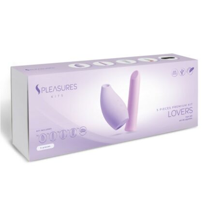 Intimszexshop - Szexshop | S Pleasures Velvet Lovers Kit - Purple & Purple