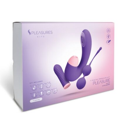 Intimszexshop - Szexshop | S Pleasures Velvet Pleasure Kit - Purple