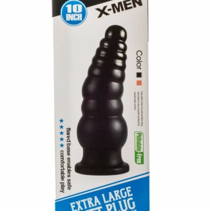 Intimszexshop - Szexshop | X-Men 10" Extra Large Butt Plug Black II