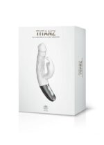 Intimszexshop - Szexshop | TITANZ 7" SILICONE RECHARGEABLE VIBRATOR IN IVORY WHITE