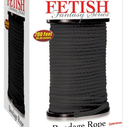 Intimszexshop - Szexshop | Bondage Rope 200 Feet Black