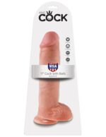 Intimszexshop - Szexshop | 11" Cock with Balls Light