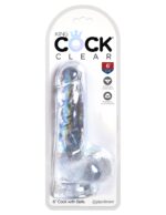 Intimszexshop - Szexshop | 6" with balls Clear