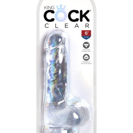 Intimszexshop - Szexshop | 6" with balls Clear