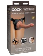 Intimszexshop - Szexshop | Comfy Silicone Body Dock Kit Black/ Dark Brown