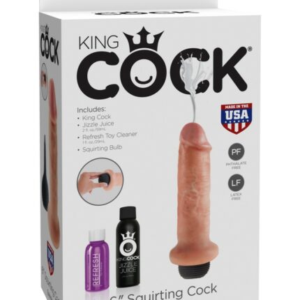 Intimszexshop - Szexshop | 6" Squirting Cock Light