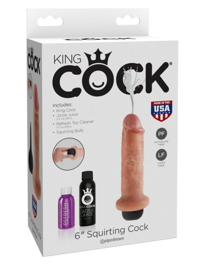 Intimszexshop - Szexshop | 6" Squirting Cock Light