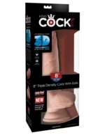 Intimszexshop - Szexshop | 8" Triple Density Fat Cock with Balls Light