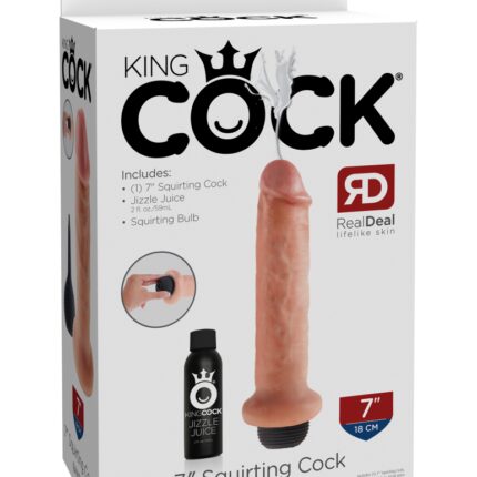 Intimszexshop - Szexshop | 7" Squirting Cock Light