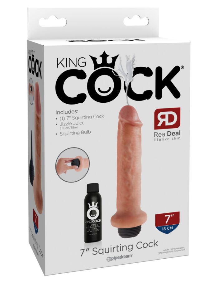 Intimszexshop - Szexshop | 7" Squirting Cock Light