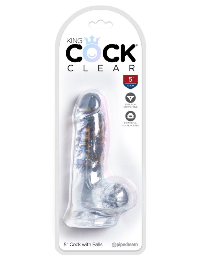 Intimszexshop - Szexshop | 5" with balls Clear