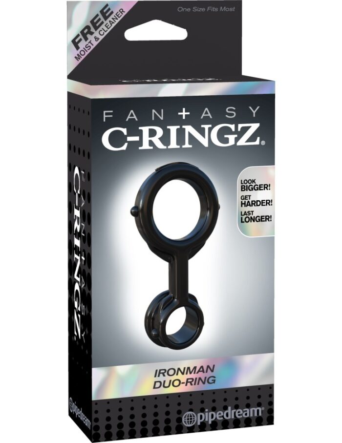 Intimszexshop - Szexshop | Ironman Duo-Ring  Black