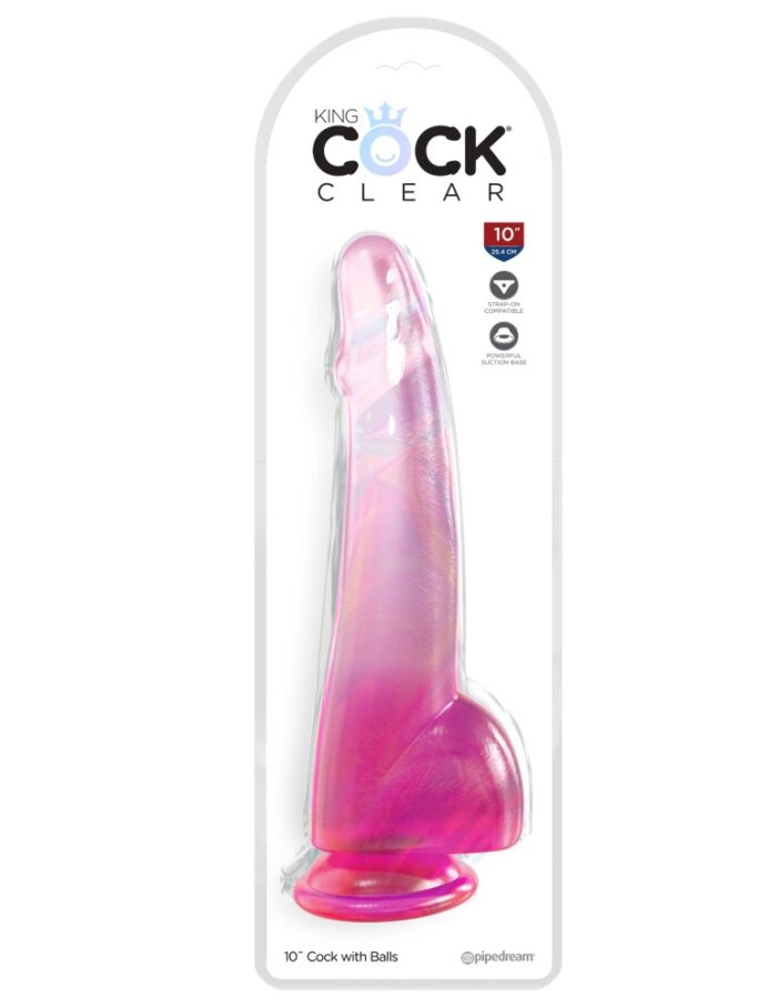 Intimszexshop - Szexshop | 10" with balls Pink