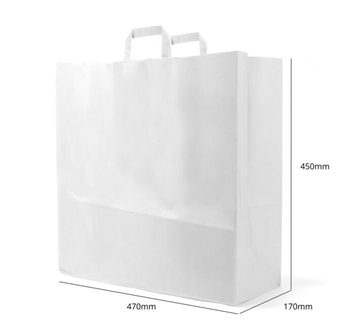 Intimszexshop - Szexshop | Paper Bag (White) - 450x470x170 mm